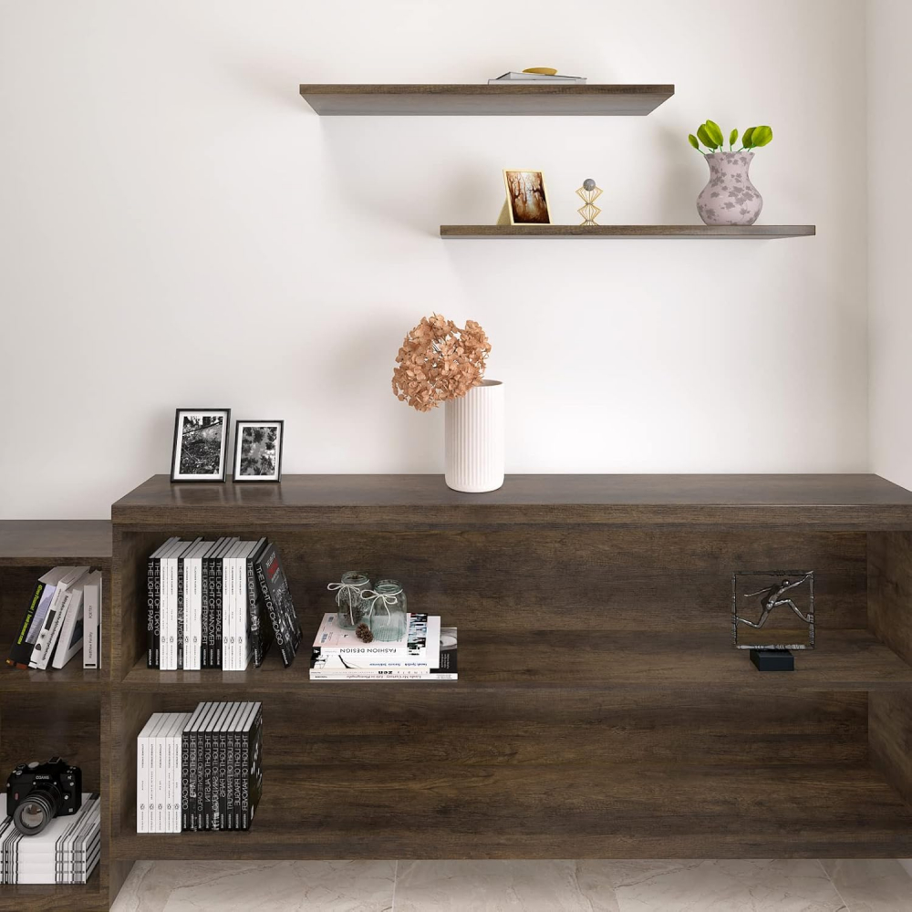 Tapet Autocolant Efect Lemn Inchis – 60cm x 300cm, Solutia Ideala pentru Renovari Rapide si Elegante [3]