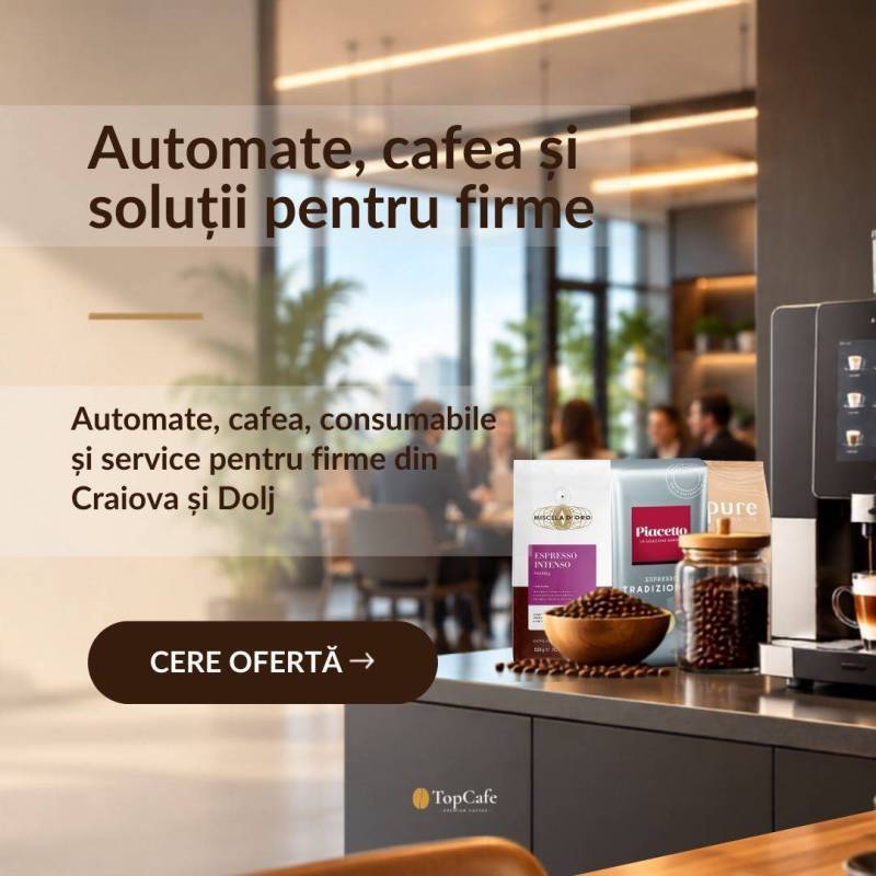 Automate de cafea pentru firme – TopCafe Craiova