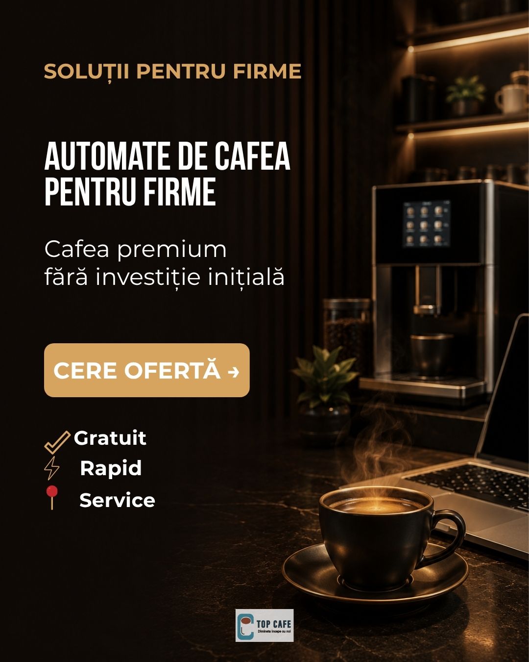 Titlu Automate de cafea pentru firme