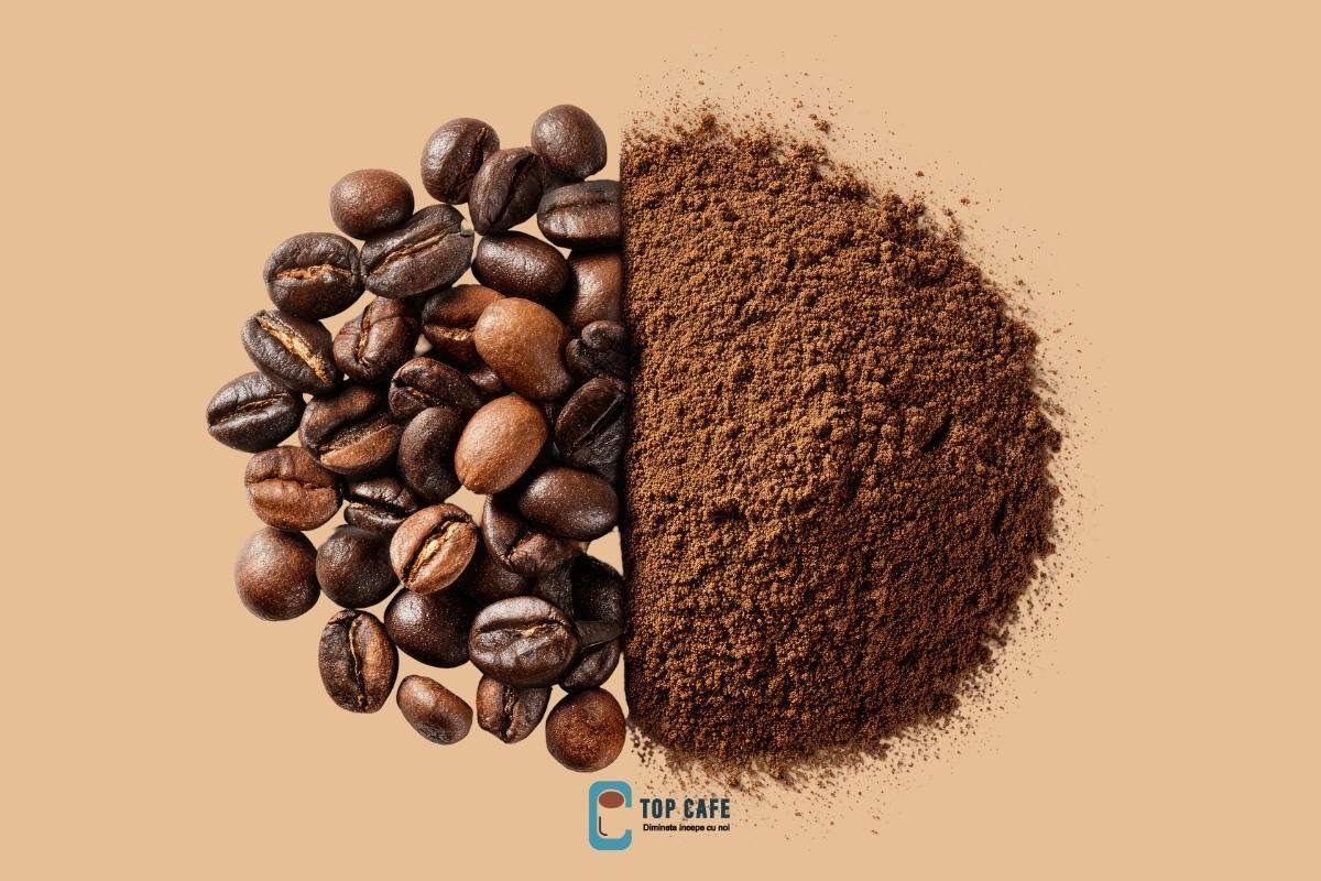 Cafea boabe vs cafea măcinată