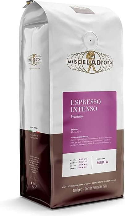 Cafea Boabe  Espresso Intenso 1000g - Amestec Italian Premium pentru Automate [1]