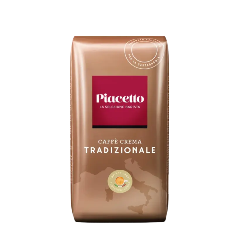 Piacetto Caffè Crema Tradizionale 1kg cafea boabe — intensitate maximă, corp plin, Rainforest Alliance [2]