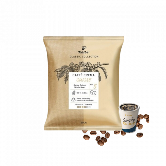 Cafeaua Tchibo Creme Suisse - Aromă de migdale și prospețime boabe de Arabica [3]