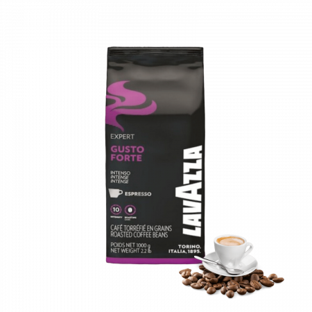 Cafea boabe - Lavazza Gusto Forte Vending: Intensitate și Aromă în Fiecare Boabă