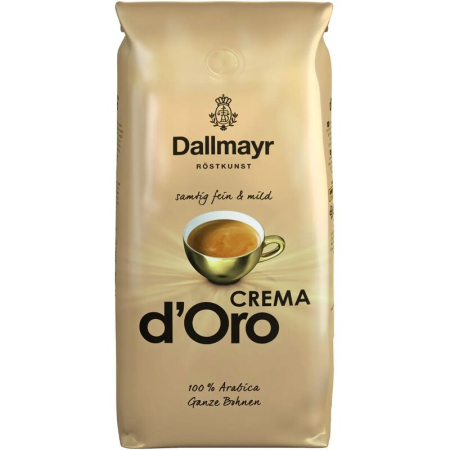 Cafea boabe - Cafea boabe Dallmayr Crema d'Oro 1kg, blend Arabica-Robusta