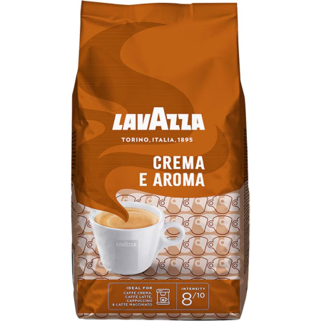 Cafea boabe - Cafea boabe Lavazza Crema e Aroma 1kg, blend Arabica-Robusta