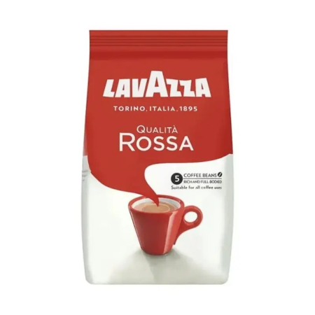 Cafea boabe - Cafea boabe Lavazza Qualità Rossa 1kg, blend Arabica-Robusta
