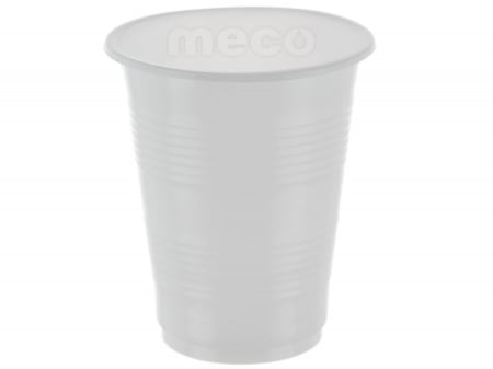 HoReCA - Pahar plastic alb 200ml 100buc/set