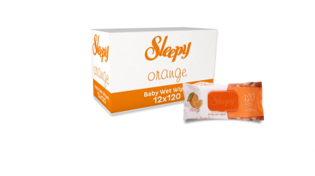 Servetele umede Sleepy 120buc Orange [2]