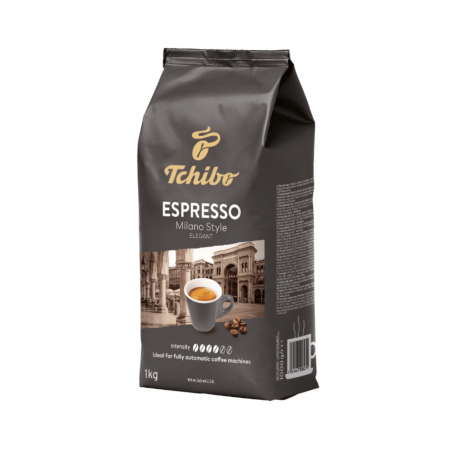 Cafea boabe - Descoperă Aromele Italiene Autentice: Tchibo Espresso Milano Style Elegan