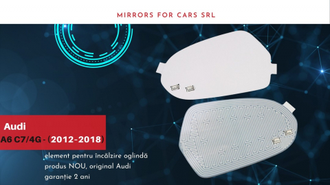 Elemente de încălzire - Element de încălzire oglinda stanga / dreapta Audi A6 C7 4G