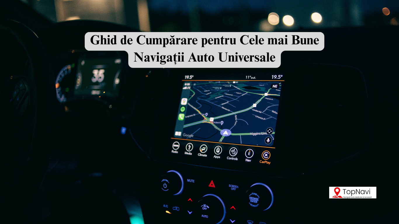 Ghid de Cumpărare pentru Cele mai Bune Navigații Auto Universale