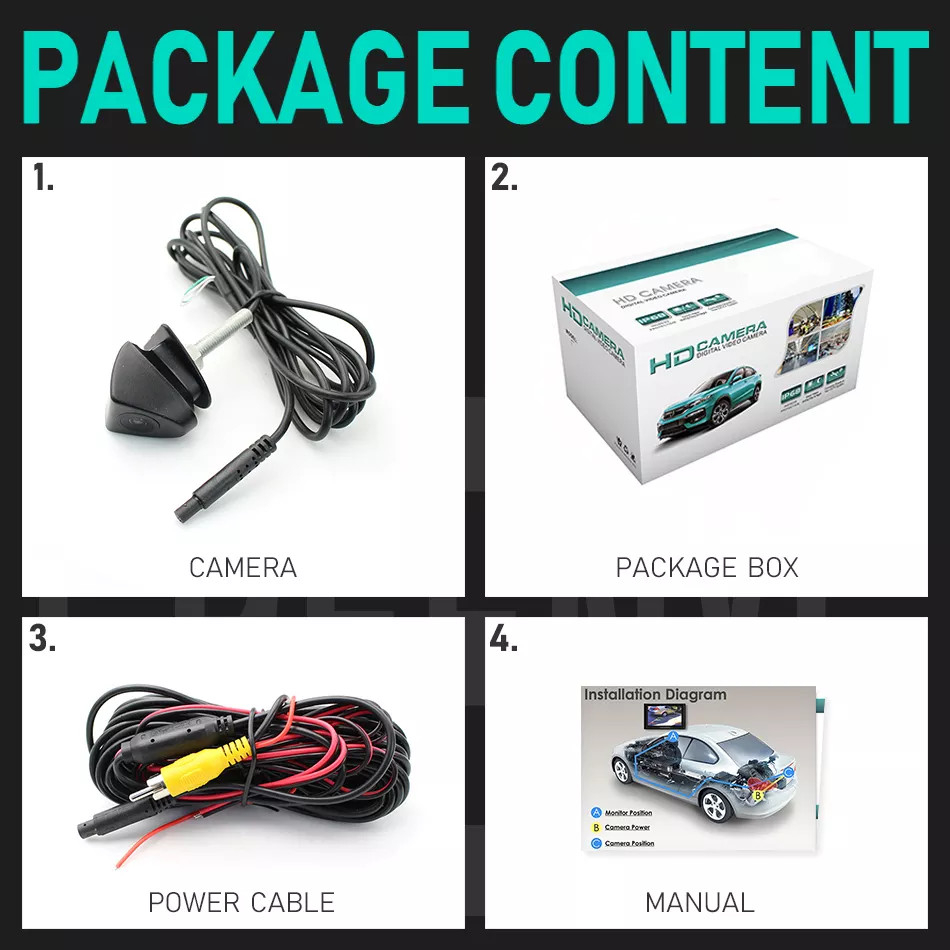 Camera frontala dedicata Toyota cu montaj in sigla [6]