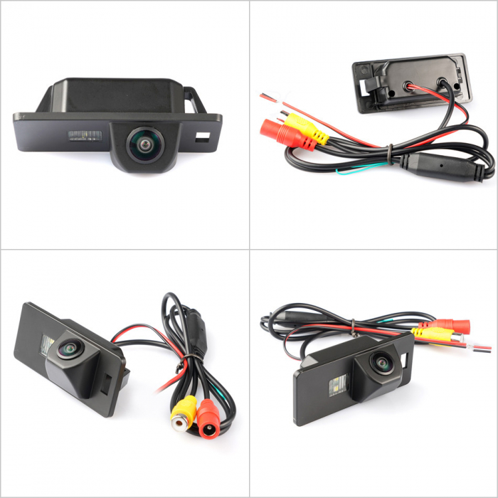 Camera marsarier, 170 grade NightVision HD VW Passat B6, B7, Golf 6 , Touran, Touareg, Octavia 3, Skoda superb 2, Rapid, Seat Exeo, Leon, Altea [2]