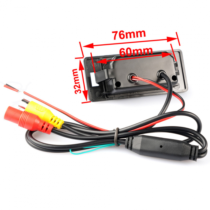 Camera marsarier, 170 grade NightVision HD VW Passat B6, B7, Golf 6 , Touran, Touareg, Octavia 3, Skoda superb 2, Rapid, Seat Exeo, Leon, Altea [3]