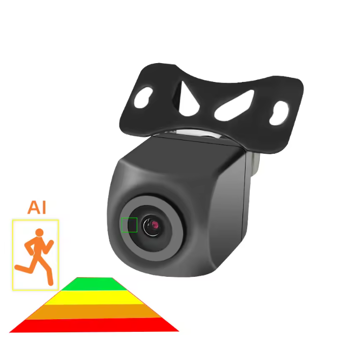 Camera marsarier auto AI inteligenta 1080p AHD, cu detectie si buzzer atentionare acustica [1]