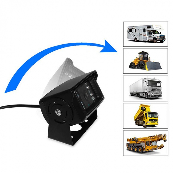 Camera marsarier camioane,autocar,bus 12V - 24V [2]