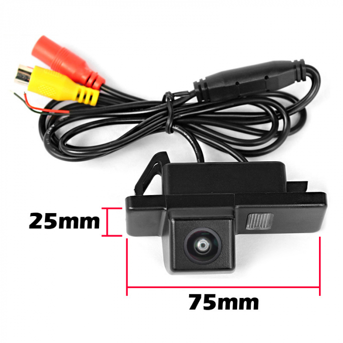 Camera marsarier HD, Nissan Qashqai, X-Trail, Juke, Pathfinder, Primera unghi 170 grade cu StarLight Night Vision Fisheye [3]