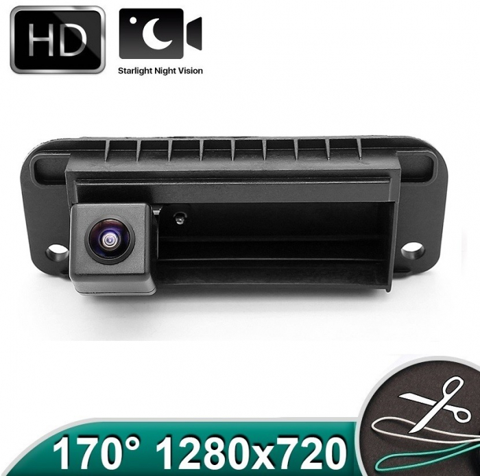 Camera marsarier HD,fisheye, unghi 170 grade, cu Night Vision pentru Mercedes C-Class W204 [2]
