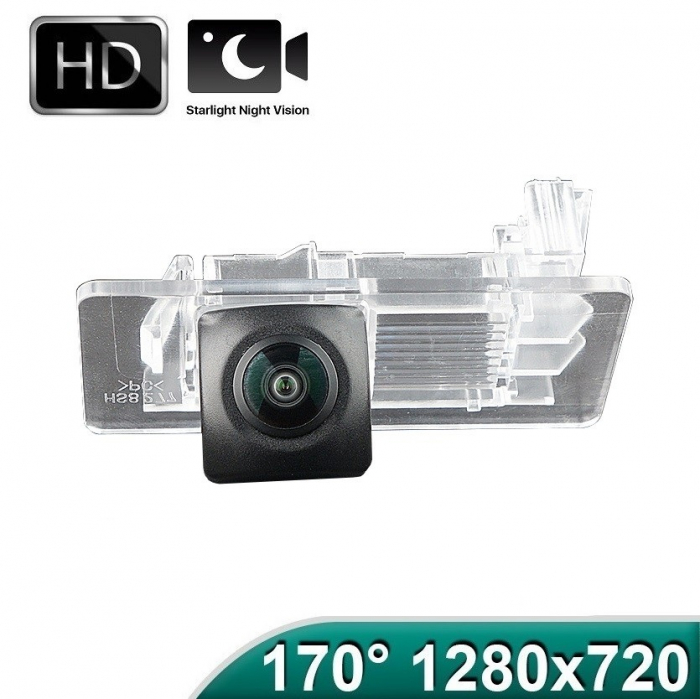 Camera marsarier HD VW Passat B6, B7 Variant, Golf 6 Variant, Touran, Touareg, Skoda, Seat unghi 170 grade cu StarLight Night Vision Fisheye [2]