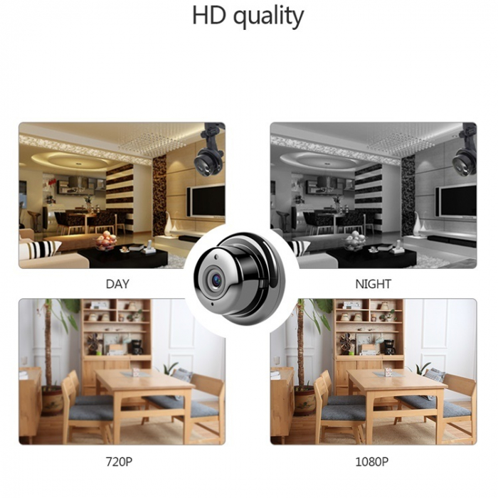 Camera supraveghere HD detectie miscare si aplicatie wifi [4]