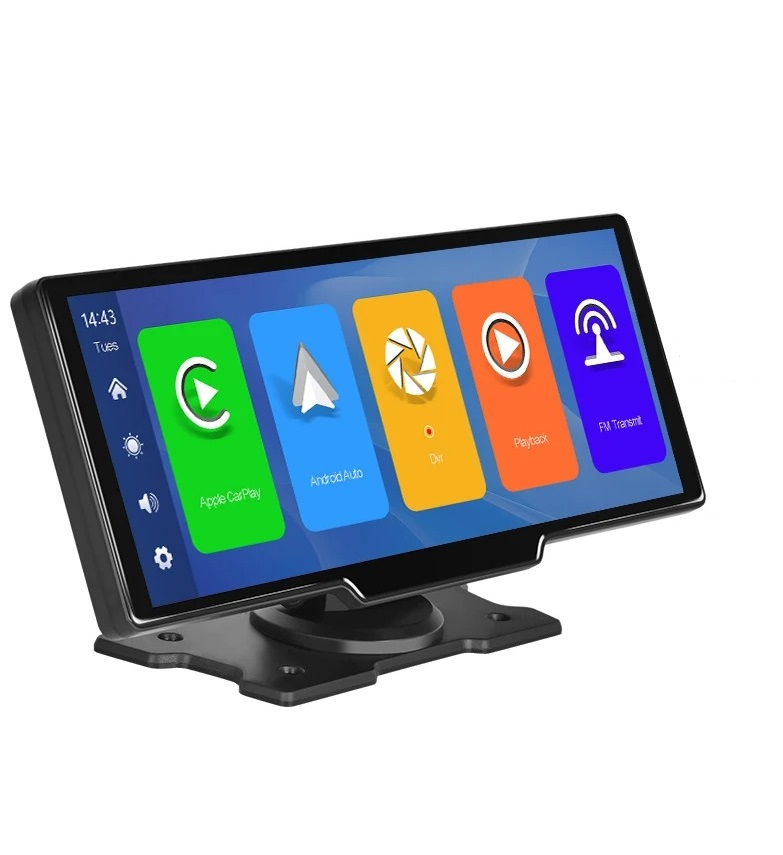 Carplay / android auto wireless portabil, ecran 10.26 inch [3]