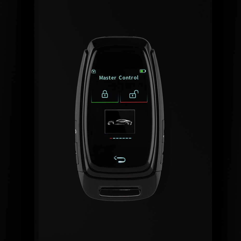 Cheie Smart key dedicata audi, volkswagen, LCD, negru [2]