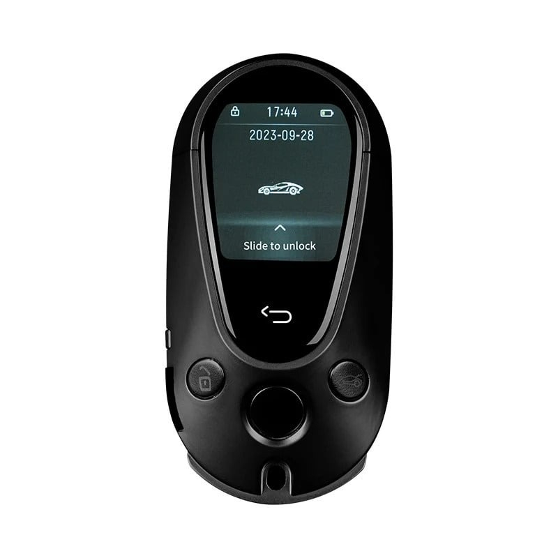 Cheie Smart key dedicata Mercedes, LCD, functie keyless, negru [1]