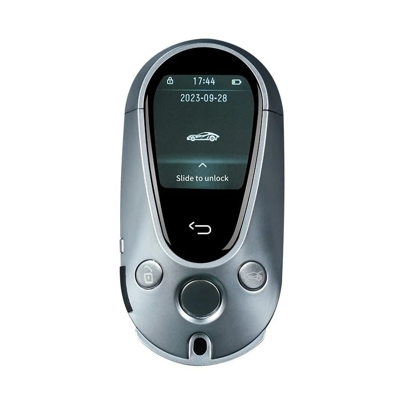 Cheie Smart key dedicata Mercedes, LCD, functie keyless, silver [1]