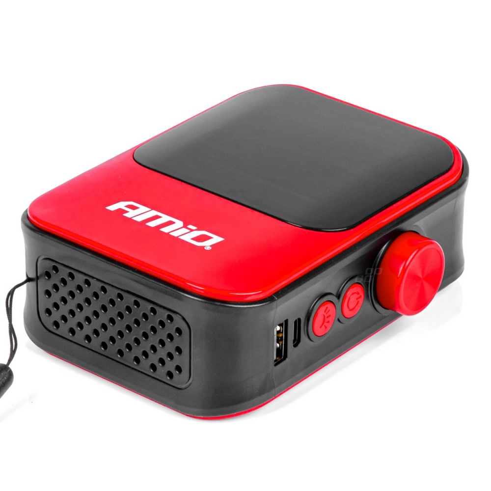 Compresor aer auto, fara fir, portabil cu functie de baterie externa 40W [2]