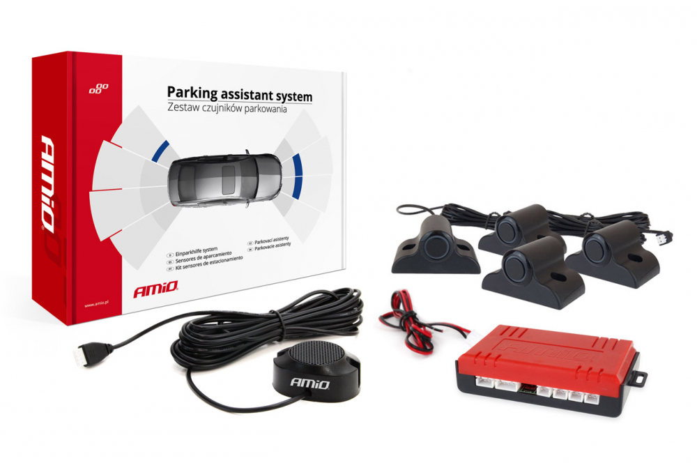 Kit 4 senzori de parcare pentru camion, duba, autovehicule mari [3]