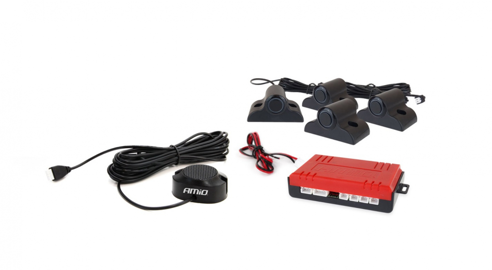 Kit 4 senzori de parcare pentru camion, duba, autovehicule mari [4]