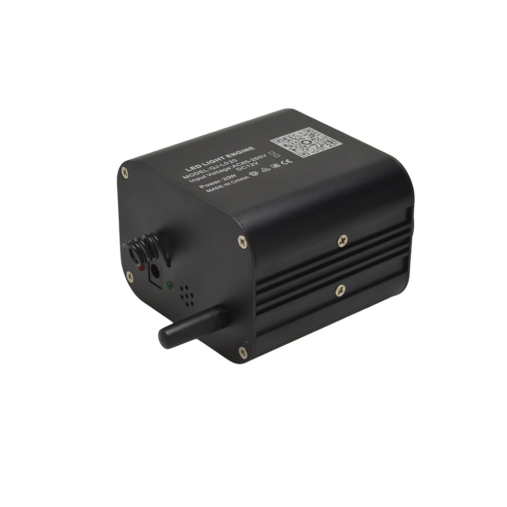 Kit fibra optica plafon instelat auto 16W, TWINKLE, 1100 fire, 3 metri cu aplicatie telefon [4]