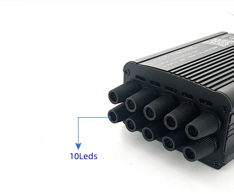 Kit Plafon Instelat + stele cazatoare 26W RGBW 1210 fire la 3 metri, combinate [2]