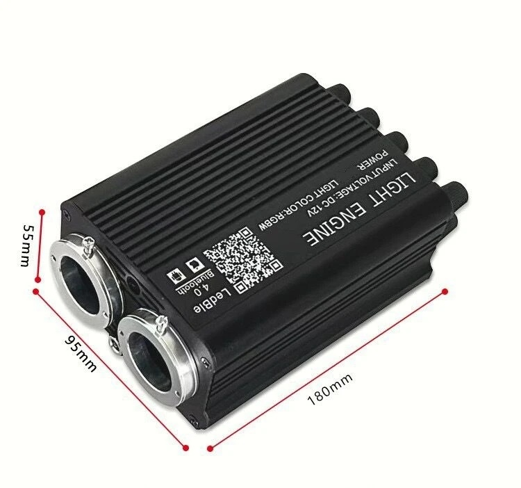 Kit Plafon Instelat + stele cazatoare 26W RGBW 1210 fire la 3 metri, combinate [3]