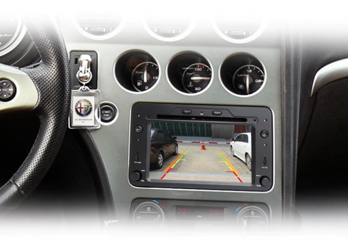 Navigatie Alfa Romeo 159, Brera, Spider, Android 12, 4GB RAM 64GB, octacore, carplay android auto [5]
