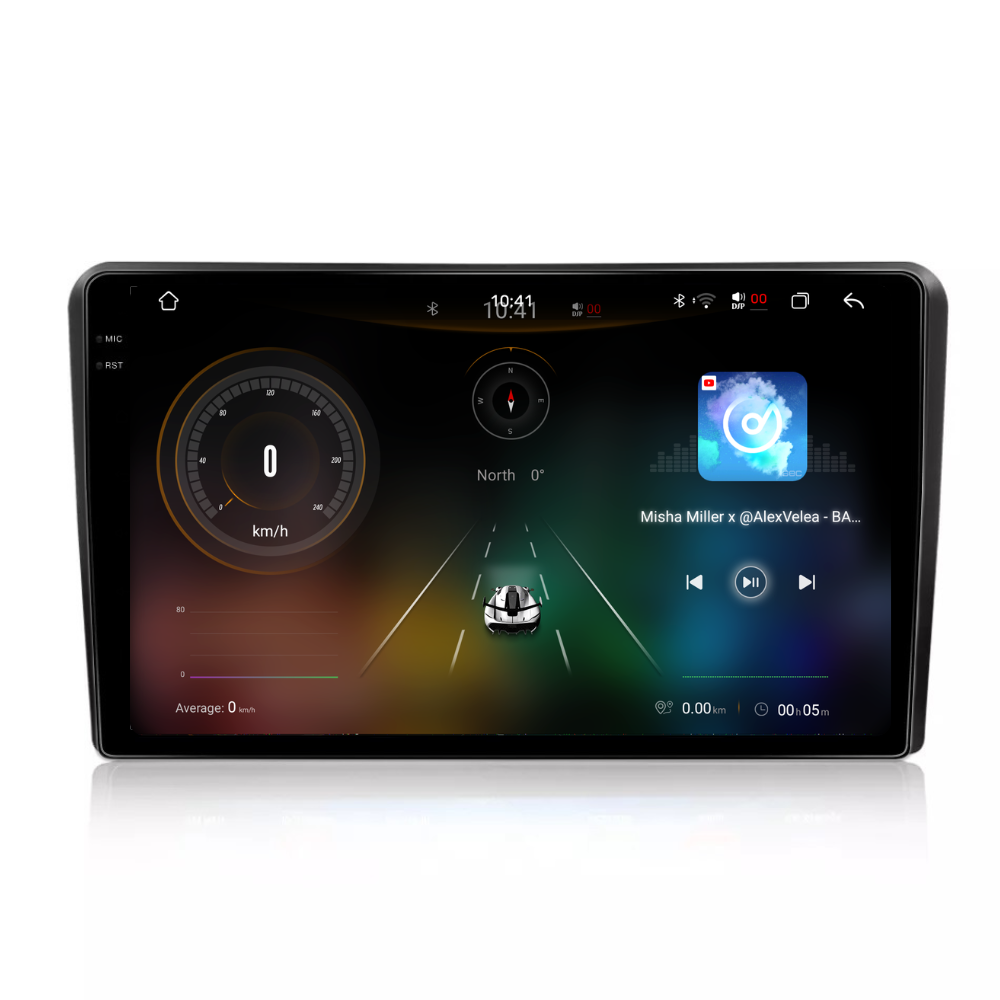 Navigatie Audi A3 (2003-2011), Android, Ecran 9 inch 2K, 12GB RAM 256GB, 8-core [2]