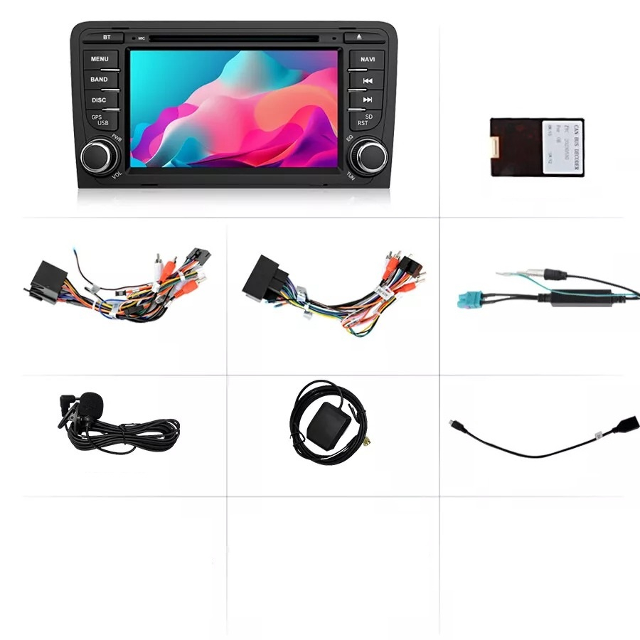 Navigatie Audi A3 (2003-2011) Wince, bluetooth, harti [4]