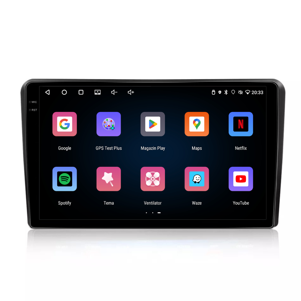 Navigatie Audi A3 (2003-2013), Android, Ecran 9 inch, 2GB RAM 32GB [3]