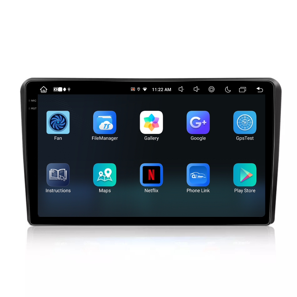 Navigatie Audi A3 (2003-2011), Android, Ecran 9 inch, 8GB RAM 256GB, 8-core [4]