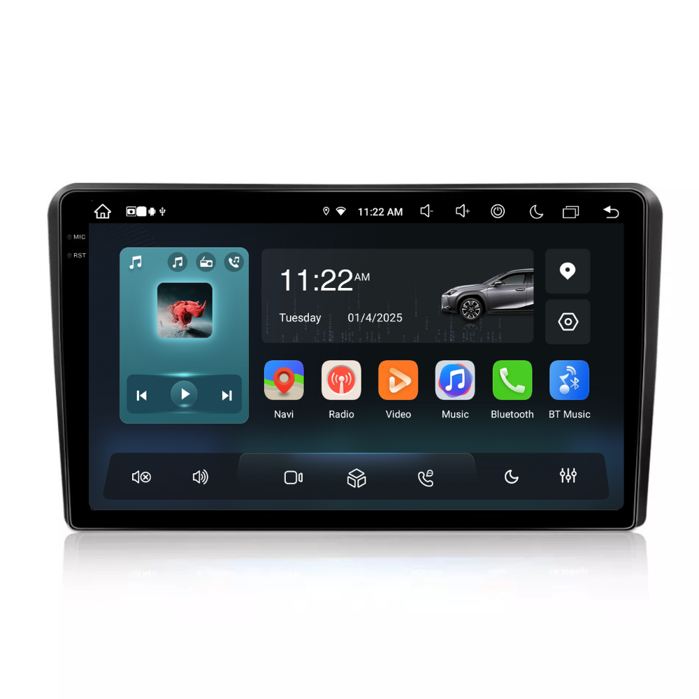 Navigatie Audi A3 (2003-2011), Android, Ecran 9 inch, 8GB RAM 256GB, 8-core [5]