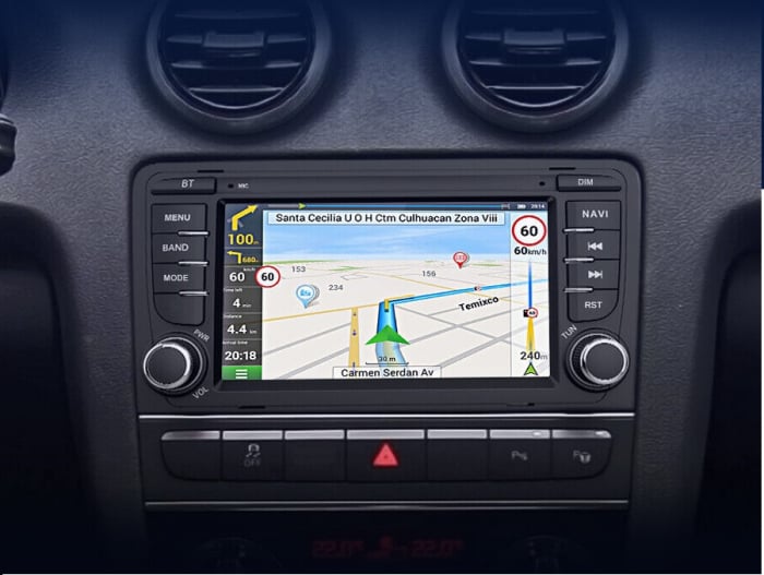 Navigatie audi a3 (2003-2011), Ecran 7 inch, 1GB RAM 32GB [7]