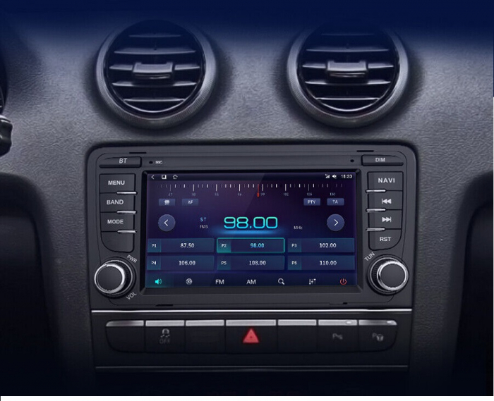Navigatie audi A3 (2003-2011), android 12, 4GB RAM 64GB, 8-core [6]