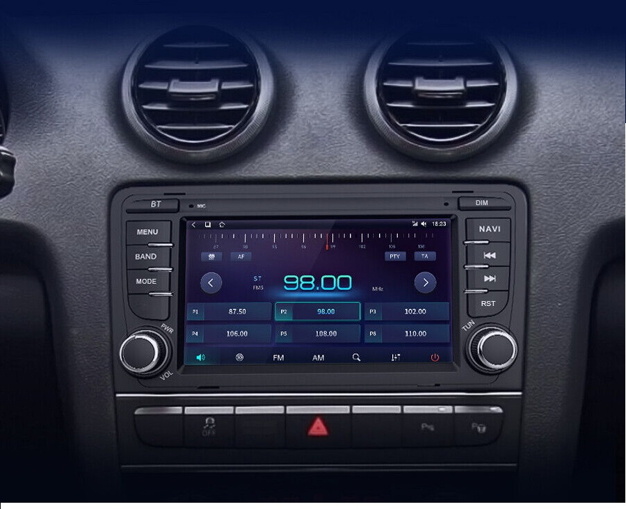 Navigatie audi A3 (2003-2011), android 12, 2GB RAM 64GB [8]