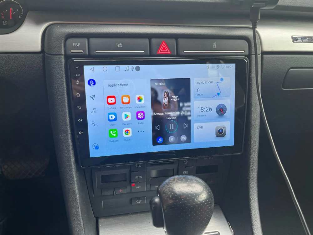 Navigatie Audi A4 (2002-2008), Android, Ecran 9 inch, 8GB RAM 256GB, 8-core [4]