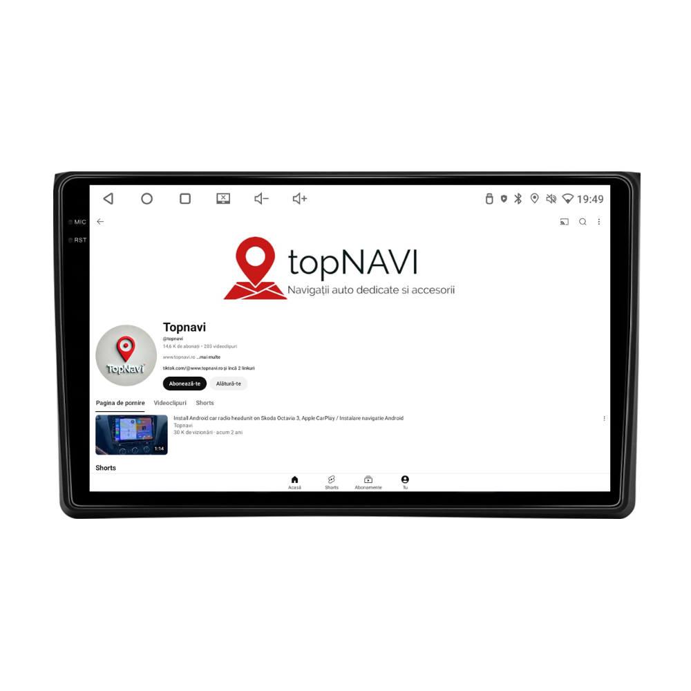 Navigatie Audi A4 (2002-2008), Android, Ecran 9 inch, 8GB RAM 256GB, 8-core [2]