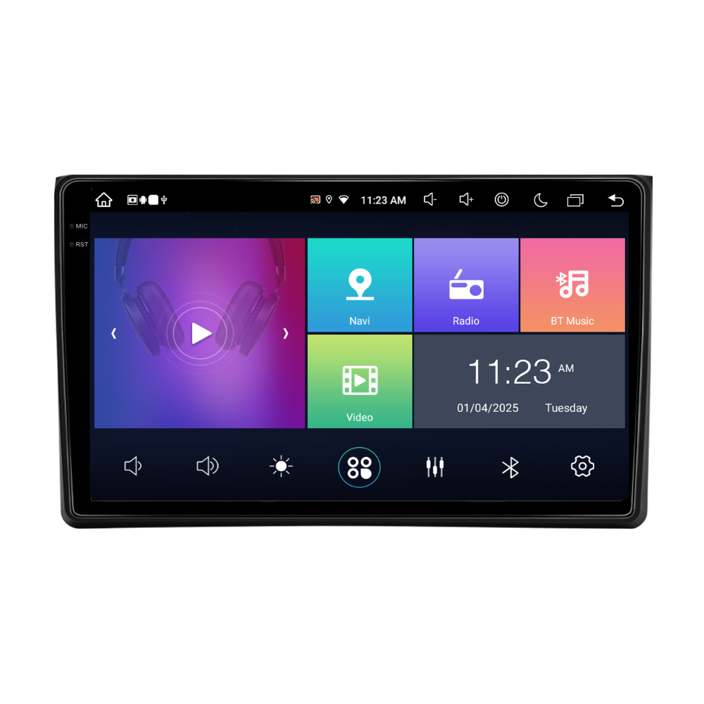 Navigatie Audi A4 (2002-2008), Android, Ecran 9 inch, 8GB RAM 256GB, 8-core [8]