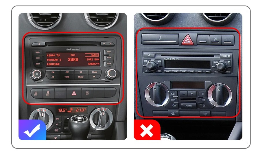 Navigatie Audi a3 (2003-2013), Ecran 2K 9 inch, 8GB RAM 256GB, 8core [4]