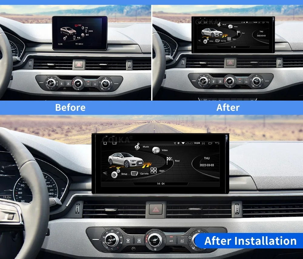 Navigatie Audi A4 B9 (2015-2023),12.5 inch, 8GB RAM, carplay / android auto [6]