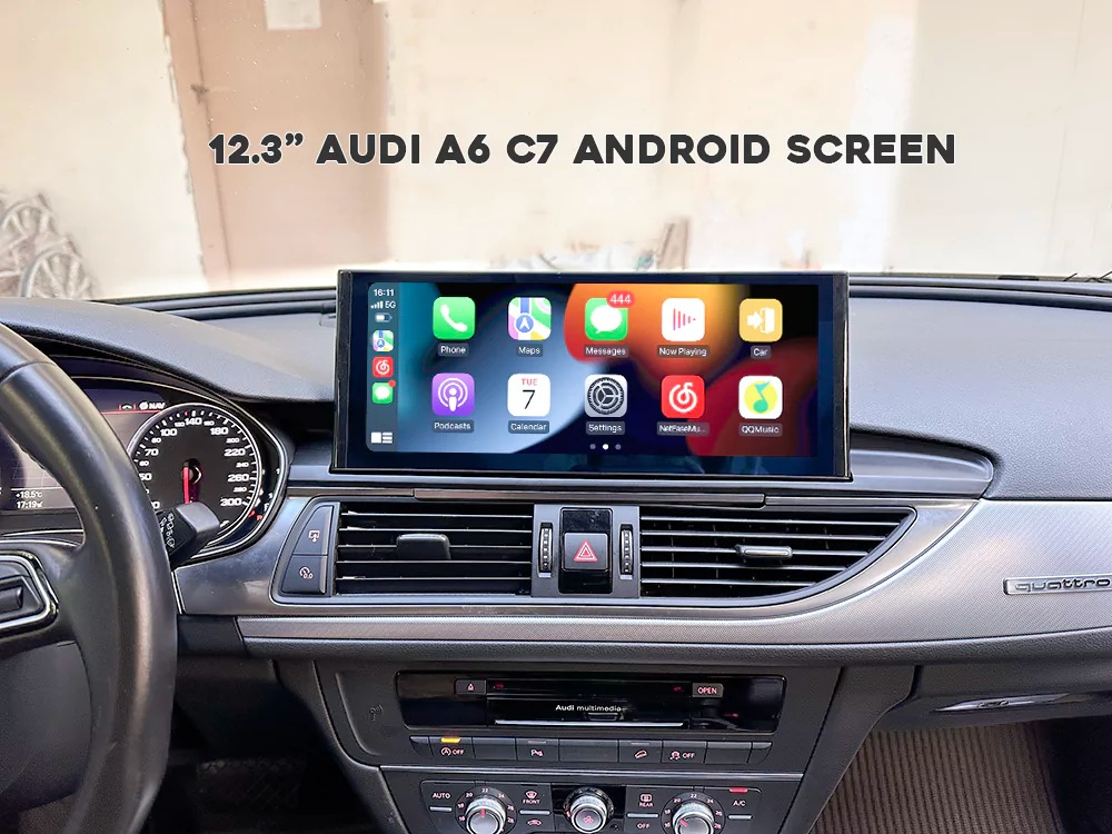 Navigație Audi A6 C7 (2009-2018) Android, Ecran 12.5 inch, 8GB RAM, 128GB – Performanță și design modern [2]
